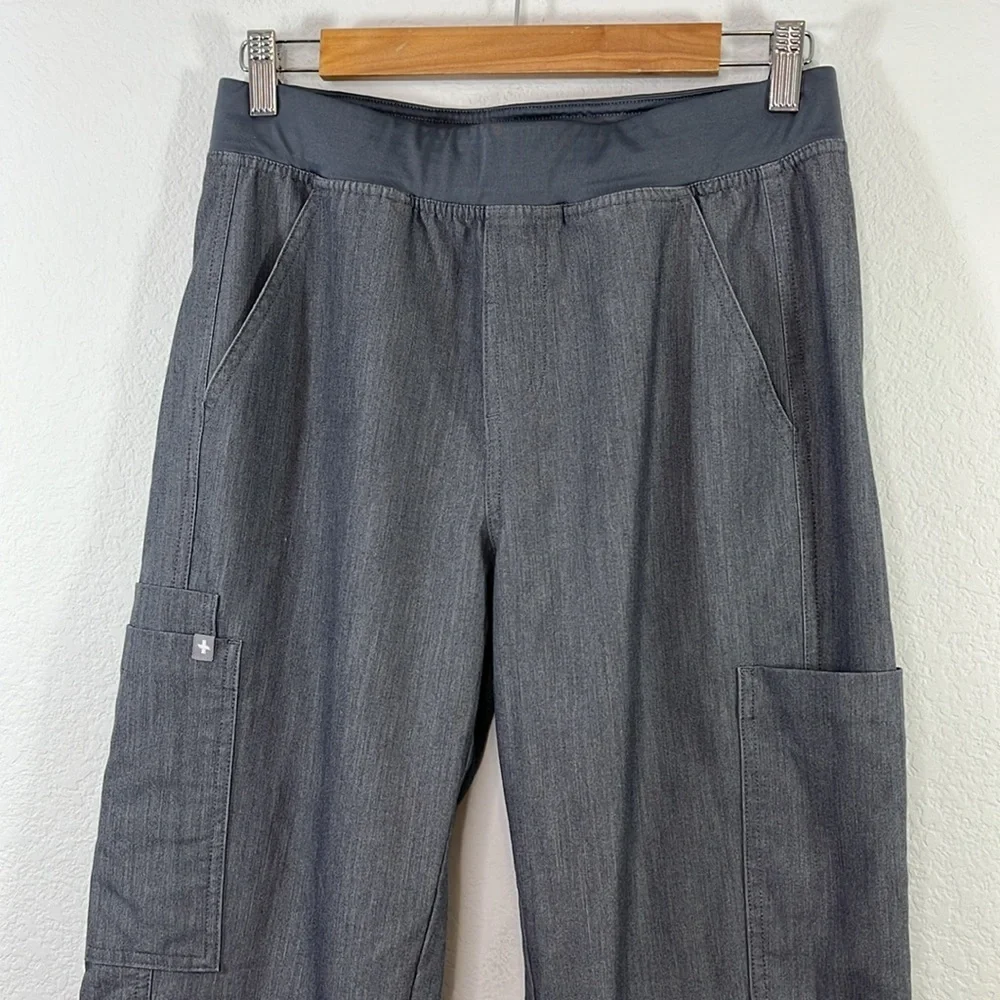 FIGS Axim Cargo Pant Graphite Grey size Small Medical‎ Scrubs